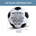 thumbnail image 3 of Para Mi Nieto balones de fútbol - To My Grandsonghter Football Size 5 Soccer Ball Inspirational Words in Spanish Language Y594 (para Mi Nieto), 3 of 5