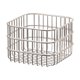 thumbnail image 2 of Cesta de almacenamiento de acero inoxidable para montaje en pared: organizador colgante de cocina para encimera, armario y baño con diseño transpirable y de drenaje., 2 of 6