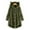 Army Green, variant on Idoravan Winter Cardigan Sweater Coat Sales Clearance Women Plus Size Button Plush Tops Hooded Loose Cardigan Wool Coat Winter Jacket Army Green