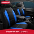 thumbnail image 2 of Rubbermaid Leather Car Seat,Sport-Style Car Seat Cover,Breathable,Easy to Clean,Universal Fit for Cars,Trucks and SUVs Blue, 2 of 8