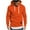 A-Orange, variant on Wyobmus Men's Hooded Sweatshirts Fall Winter Hooded Drawstring Tops Pullover Solid Color Long Sleeved Sports Hoody Sweatshirt A-Dark Gray