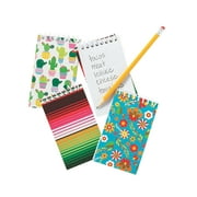 Fiesta Note Pads - Party Favors - 12 Pieces
