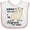 White and Pink, variant on Inktastic Nonna's You Say Alpaca My Bags Boys or Girls Baby Bib
