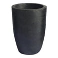thumbnail image 1 of Fundición de Crisoles de grafito Taza Horno Antorcha Fundición Refinación de fundición, temperatura 1800 ℃ (3272 degree F) DiaxH 150x175mm Hugo Mini antorcha de crisol de grafito, 1 of 5