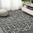 thumbnail image 5 of JONATHAN Y SANTA MONICA 8 x 10 Area Rug, Nokat Tribal Bohemian - Black/Ivory, SMB131E-8, 5 of 10
