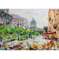 thumbnail image 3 of Kotinova, Galina 24x18 Black Modern Framed Museum Art Print Titled - Small Konyushennaya. View of Kazan cathedral, 3 of 5