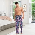 thumbnail image 7 of FREEAMG Cute Diamonds Unicorns Pajama Pants for Men, Men's Separate Bottoms, Pure Cotton Comfortable Lounge Pants?343?, 7 of 7