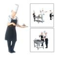 thumbnail image 3 of 1/64 restaurant Cook Scene Layout Toy for Chef Black, 3 of 8