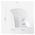 thumbnail image 7 of Intelligence Fully Automatic Induction Silent Hand Dryer, Commercial Bathroom Small Wall-Mounted Mobile Phone Smart Drier Toilets ,Power as an Elephant, 7 of 7