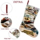 thumbnail image 5 of Franquicia de Kung Fu Panda Tema: Calcetines de Navidad, fino lino blanco para colgar en escaleras y chimenea, decoración navideña para el hogar, regalo de Navidad. 54cm × 38cm, 5 of 5