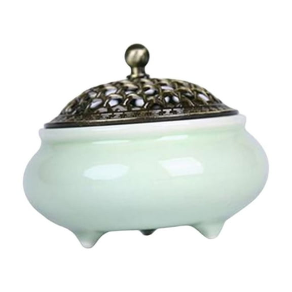 Raindrops Vintage Ceramic Incense Burner for Home Decoration Multi Color 7054697