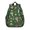 Mushroom and Leaf-1, variant on Mushroom and Leaf Blue Pattern Backpack for School, Cute School Bag with Adjustable Shoulder Straps and Padded Back, 15"x11.42"x5.5"