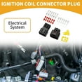 thumbnail image 2 of Unique Bargains 6 Pin Ignition Coil Connector Plug Waterproof Male Female Wire Terminal Connector for Ford Mondeo 1 Set, 2 of 6