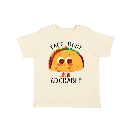 

Inktastic Taco Bout Adorable Funny Gift Toddler Boy or Toddler Girl T-Shirt