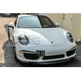 thumbnail image 2 of Replacement For 2012-Present Porsche Carrera 2, 4, 4S & GTS Models | EOS Plate Version 1 Mid Sized Front Bumper Tow Hook License Plate Mount Relocator with Lowering Extension Bracket&nbsp;, 2 of 9