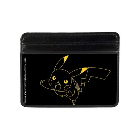 Weekend Wallet - Pokemon Animated TV Series Pikachu Outline Weekend Wallet