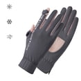 thumbnail image 2 of Ahabrexf Womens Driving Gloves Uv Protection for Women, Solid Color Touchscreen Non-Slip Elastic Wrist Outdoor Sports Gloves, 1 Pair, 2 of 3