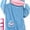 Blue, variant on Guvpev Funny Big Mouth Monster Onesie Pajamas,Goofy Puppet Cosplay Onesie, Cozy Hooded Loungewear, Soft Fabric, Oversized