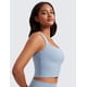 thumbnail image 4 of Top Corto Deportivo CRZ YOGA Butterluxe con Escote Cuadrado Azul Talla L, 4 of 5