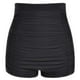 thumbnail image 1 of ICHUANYI Clearance Women Plus Size High Waist Bikini Bottoms Swim Briefs Beach Shorts Ruched Bottom(Black, XXXXXL) Ichuanyi Ichuanyi, 1 of 7