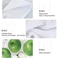 thumbnail image 5 of Dreamtimes 2 PCS 2 PCS Hand Towels, Spring Summer Fruit Strawberry Soft Absorbent Kitchen Hand Towels with Loop, Quick Dry Multi-Function Cleaning Cloths Bath Hand Towels, 12"x17", 5 of 6