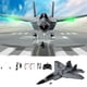 thumbnail image 3 of Avión a reacción FX622 de 2 canales con control remoto, juguete interesante con hélice de espuma RC 2 baterías, 3 of 8
