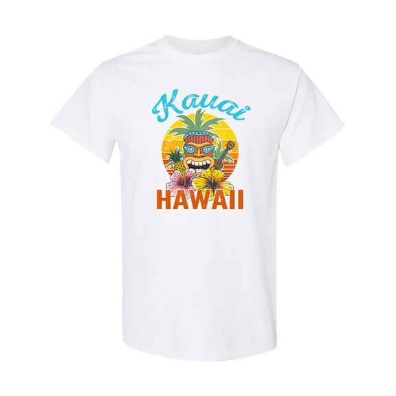 Inktastic Kauai Hawaii Vacation Tiki T-Shirt