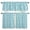 Blue, variant on 3 Piece Kitchen Curtains and Valances Set Botanical Rose Cafe Curtains 36 Inch Length Vintage Turmeric Yellow Floral Leaf Farmhouse Valance & Tier Curtain for Living Room Bedroom 54"x18"+27"x36"*2
