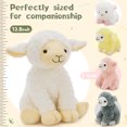 thumbnail image 6 of MaoGoLan 5 Pcs Sheep Stuffed Animal 13.7'' Large Stuffed Lamb with 4 Babies Plush Toy, 6 of 8