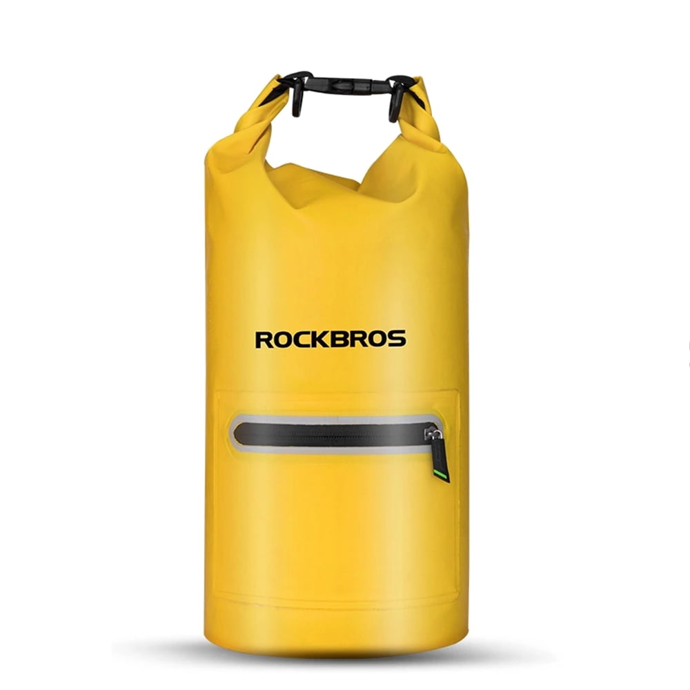 RockBros Waterproof Dry Bag Sack Floating Kayaking Camping Ocean Pack Black 10L 