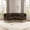 Brown Black, variant on 3 Seat Loveseat Sofa Sectional Coucheses L Shaped Corner Couches Leopard Chenille Sofa Couches with Tassel, Brown black