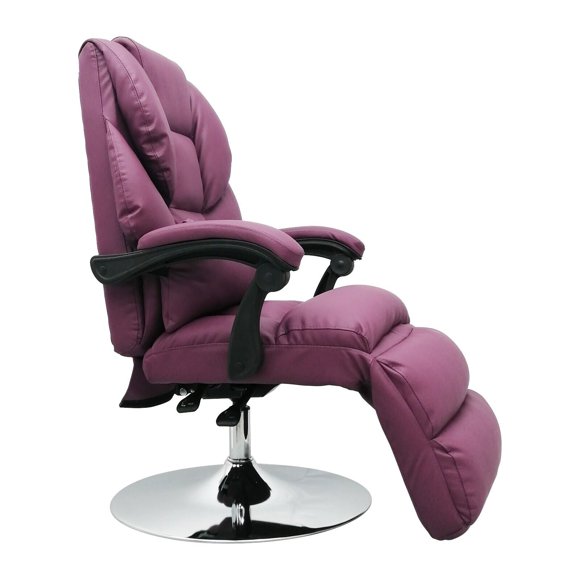 360 Degree Rotating Air pressure Facial Bed Massage Chair Salon Chair for Beauty Home Office Purple