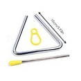 thumbnail image 3 of teapwant Ensemble d'Instruments Marteau de Sable avec Tableau Sonore Jouet Triangle en Bois pour Enfants avec Cloche à Main Tambour, 3 of 8