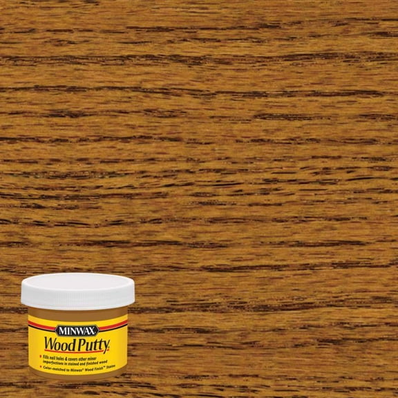 1 Pc, Minwax Early American Wood Putty 3.75 Oz