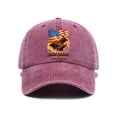 thumbnail image 1 of Visors Baseball Cap Unisex Washed Soft Top Sun Hat For Outdoor Activities Seasonal Use And Letter Print, 1 of 2