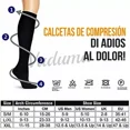 thumbnail image 2 of 6 Medias Calcetas Compresión U Alivia Varices Y Circulación, 2 of 7