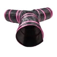 thumbnail image 2 of Pet Life ® 'Kitting-Go-Seek' Collapsible Folding Travel 3-way Kitty Cat Tunnel, 2 of 7