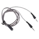 thumbnail image 5 of Conector hembra de 3,5 mm a 2 conectores macho para auriculares y micrófono gris, 5 of 6