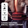 thumbnail image 4 of Cinturón de levantamiento de pesas MANUEKLEAR Quick Locking Back Support S, 4 of 6