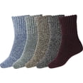 thumbnail image 1 of BomKinta Calcetines para botas para mujer, calcetines cálidos y gruesos de invierno, calcetines acogedores, regalo de Navidad, 1 of 4