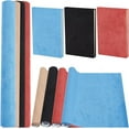 thumbnail image 1 of Tela de gamuza para libros, 4 colores, 51 x 11,8 pulgadas, para encuadernación de libros, superficie de tela con respaldo de papel, álbumes de recortes y archivo., 1 of 9