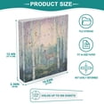 thumbnail image 3 of FORMRS 3 Ring Binder 1.5 inch with Pockets Set of 2 Clip Board 200 Sheets Capacity, Night Deer, 3 of 8