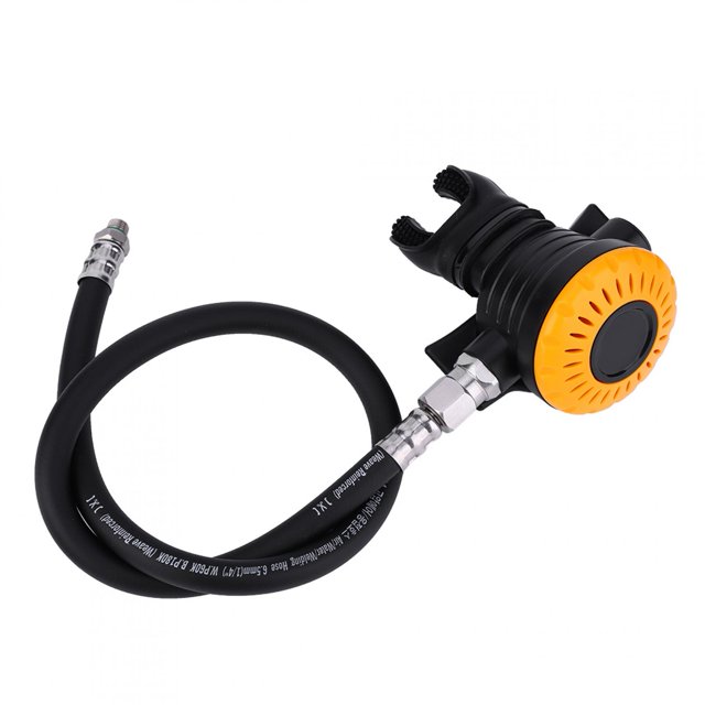 Válvula De Respiración Secundaria, Material De Silicona Duradero Diseño Ergonómico Válvula De Respiración De Buceo Para Buceo Profesional ANGGREK Scuba Diving Breathing Valve