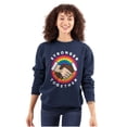 thumbnail image 3 of Stronger Together Social Justice Unisex Plus Fleece Graphic Sweatshirt Brisco Brands 5X, 3 of 5