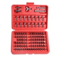 thumbnail image 1 of TFixol 100Pcs Security Bits Set Slotted Cross Star Hex Socket Adapter Hook Driver with Storage Box, 1 of 7