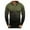 Army Green, variant on Patlollav Mens Turn-Down Collar Tops Slim Fit Basic Long Sleeve T-Shirt