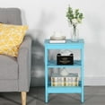 thumbnail image 5 of Modern Nightstands X-Design Side End Table Night Stand with Storage Shelf for Bedroom,Living Room, 5 of 15