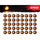 thumbnail image 1 of Paquete de 40 Plafones Botón 2 LEDS Ámbar Redondos TUNELIGHT-RENOVATIO, 1 of 7