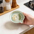 thumbnail image 4 of Tong Garlic With Ceramic Serving Dish Easy Mincer And Roaster Kitchen Gadget, 4 of 5