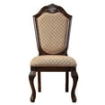 thumbnail image 6 of Set of 4 Elegant Side Chair, Armless Design with Padded Comfort, Standard Dining Height, Padded Seat & Back (Espresso), 6 of 8
